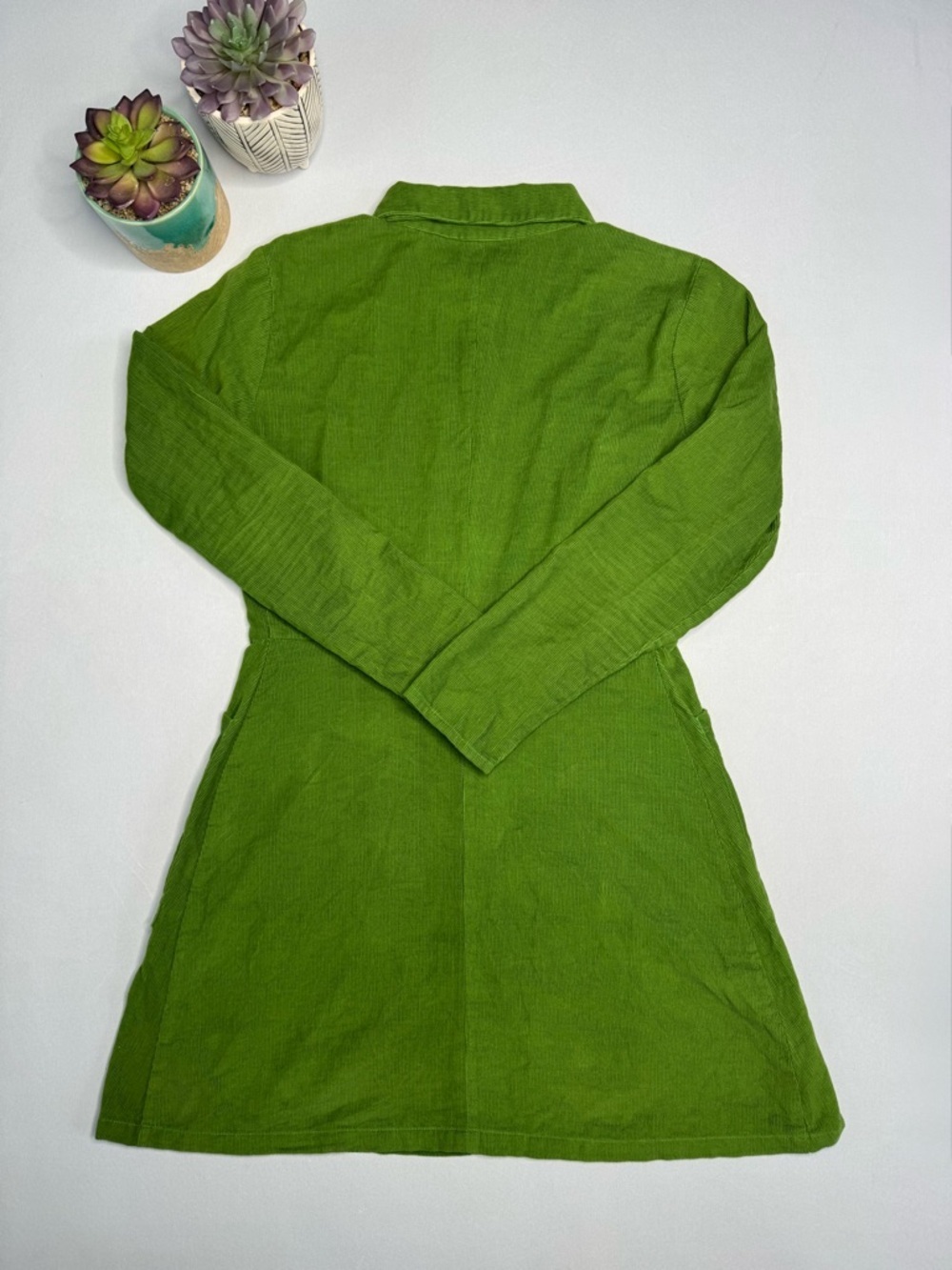Samantha Pleet Leap Dress in Kelly Green Size 2 - Picture 8 of 9